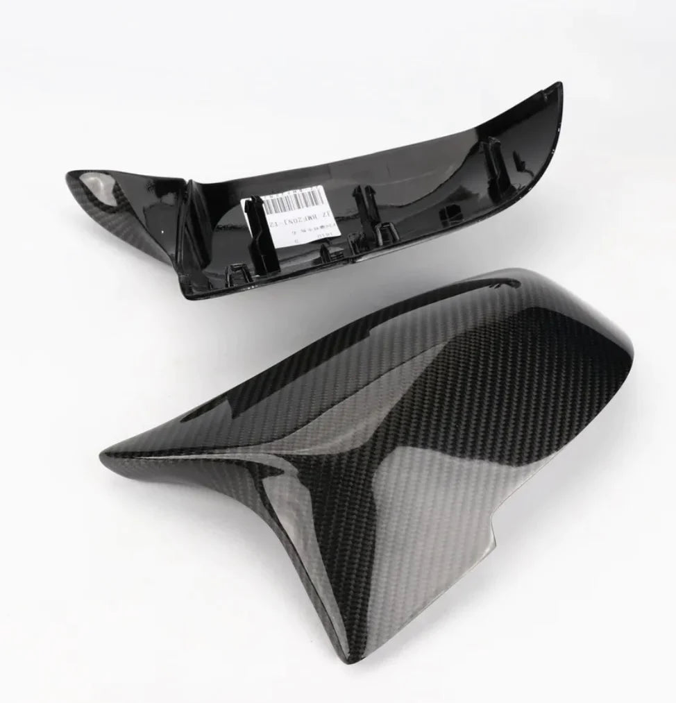 BMW M Style Carbon Fiber Mirror Replacements - F30 3-Series / F32/36 4-Series / F22 2-Series