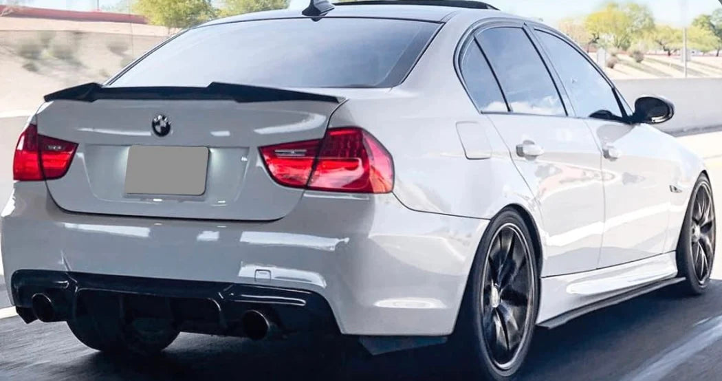 BMW M4 Style Carbon Fiber Spoiler - E90 M3 / 3-Series