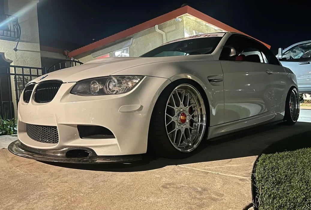 BMW GT4 V1 Style Carbon Fiber Front Lip - E90 / E92 M3