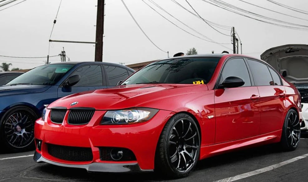 BMW V Style Carbon Fiber Front Lip - E90 / E92 M3