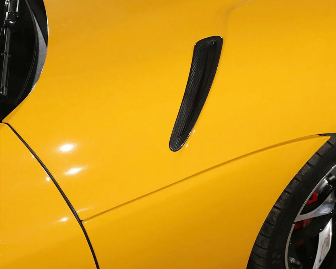 MK5 Supra Carbon Fiber Hood Vent Cover - A90 / A91