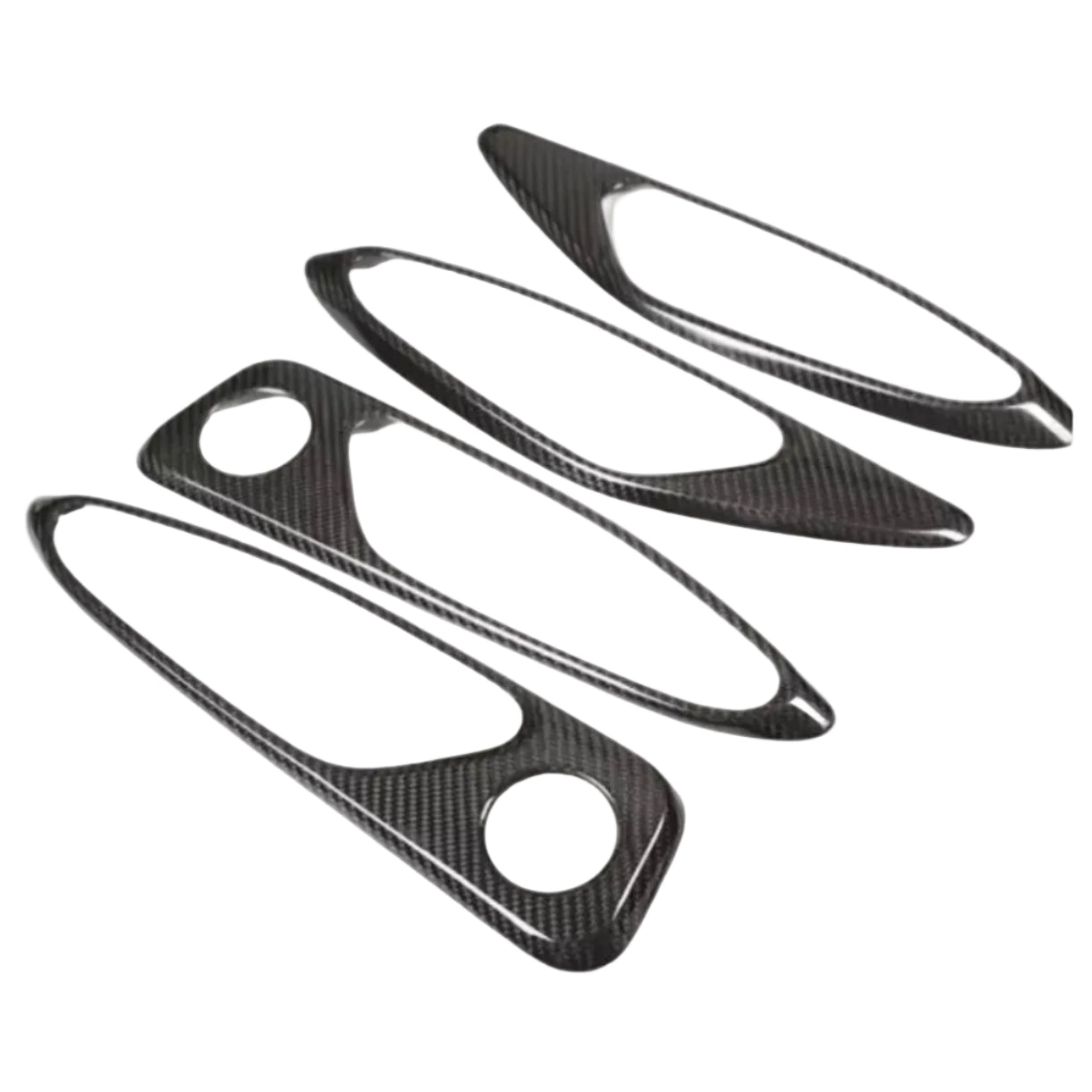 Alfa Romeo Giulia & Stelvio Carbon Fiber Interior Door Handles