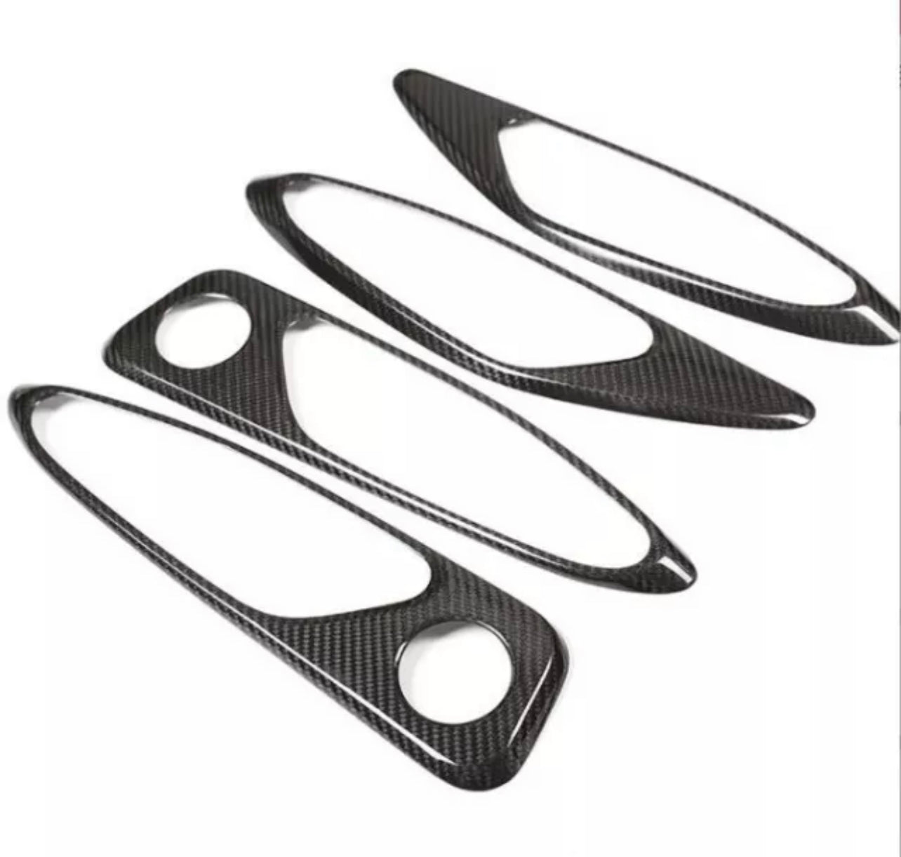 Alfa Romeo Giulia & Stelvio Carbon Fiber Interior Door Handles