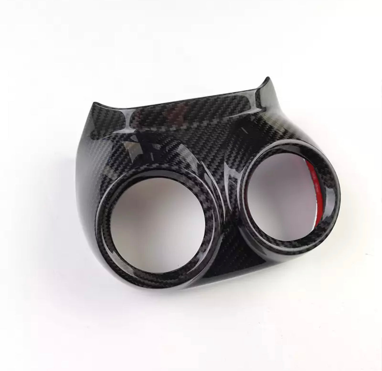 Alfa Romeo Stelvio Carbon Fiber Rear Air Conditioning Vent Cover
