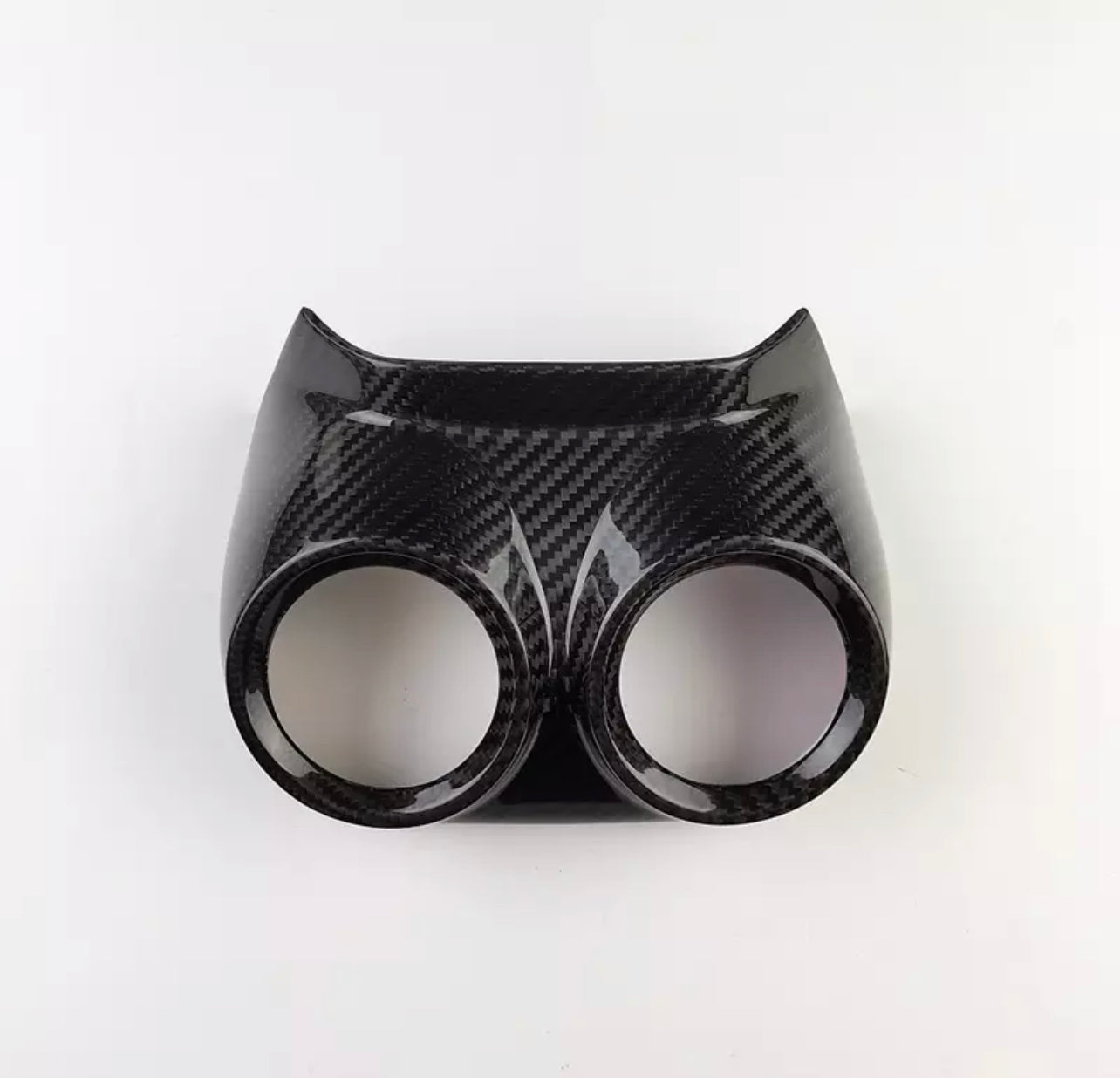 Alfa Romeo Stelvio Carbon Fiber Rear Air Conditioning Vent Cover