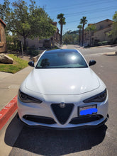 Load image into Gallery viewer, Alfa Romeo Giulia Base Model V2 Carbon Fiber Front Lip
