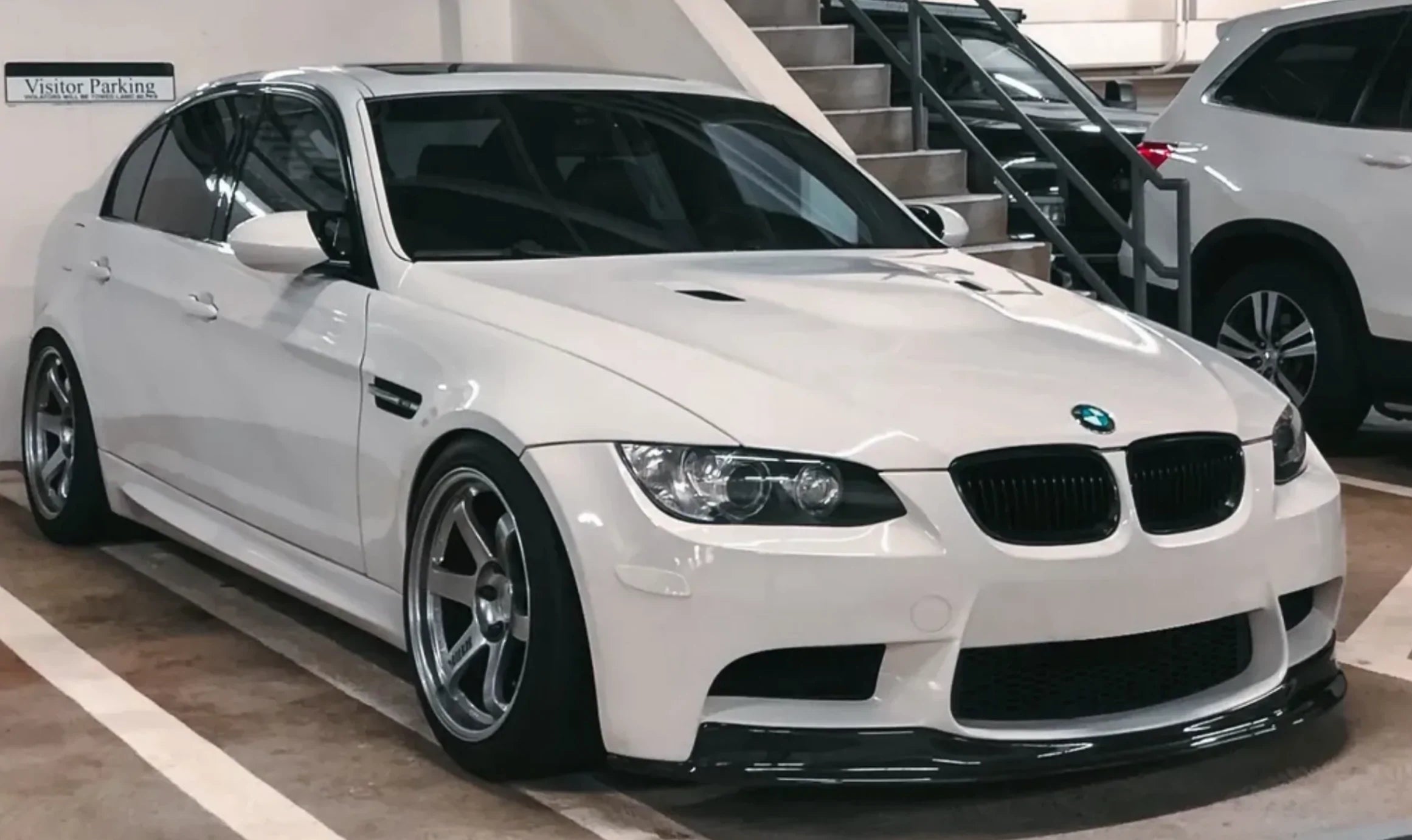 BMW AK Style Carbon Fiber Front Lip - E90 / E92 M3