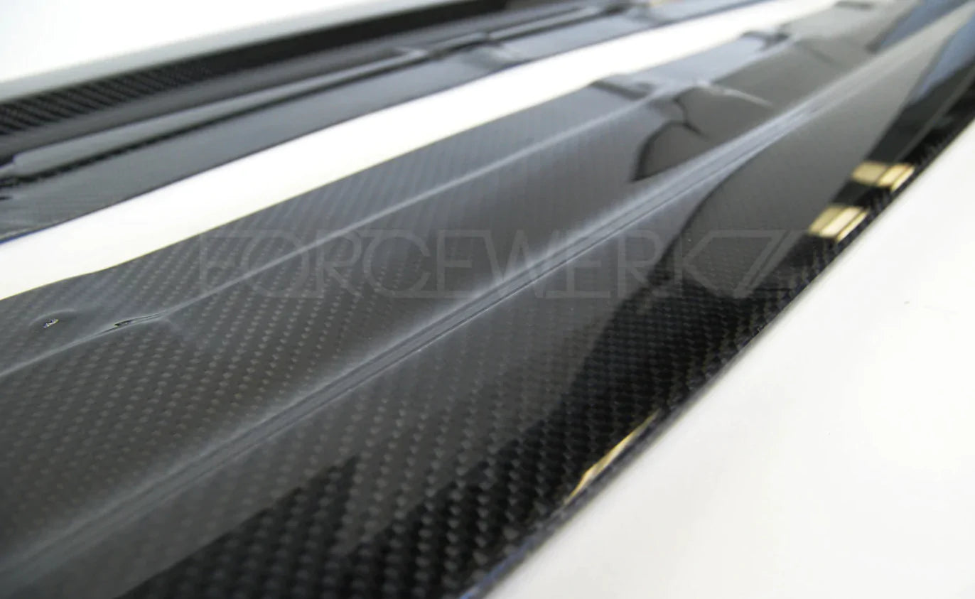 BMW Force-Works Style Carbon Fiber Side Skirts - E92 M3