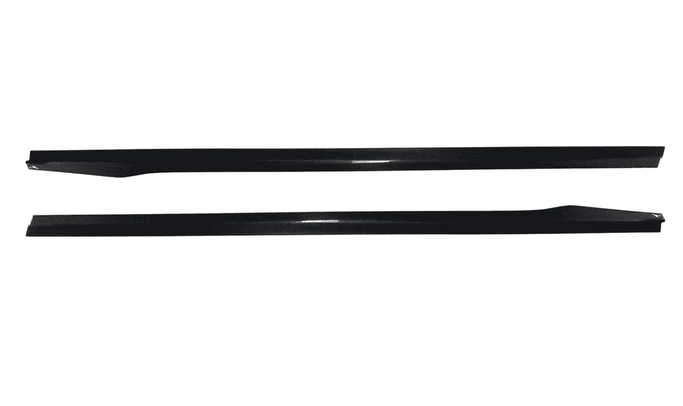 BMW V Style Carbon Fiber Side Skirts - F30 3-Series