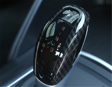 Load image into Gallery viewer, Alfa Romeo Giulia &amp; Stelvio Shift Knob Carbon Fiber Trim (17-19)
