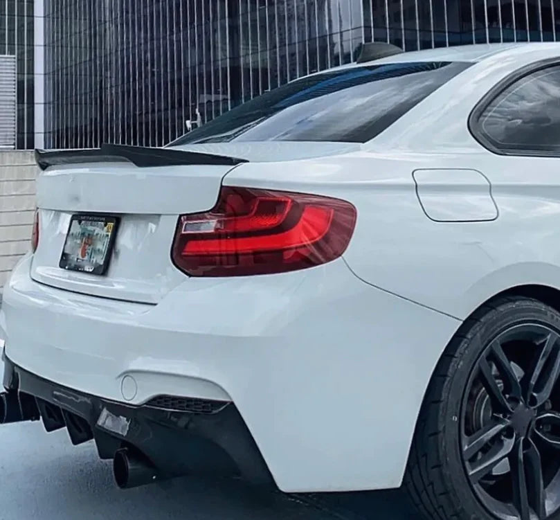 BMW M4 Style Carbon Fiber Spoiler - F87 M2 / F22 2-Series