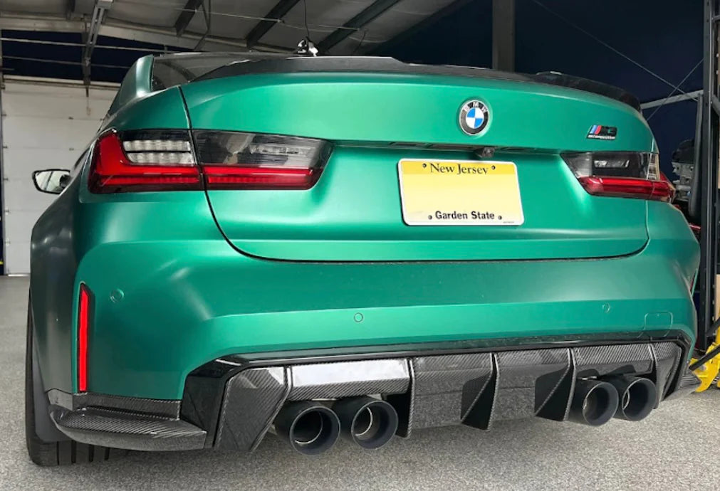 BMW MP V1 Style Carbon Fiber Diffuser - G80 M3 / G82/83 M4