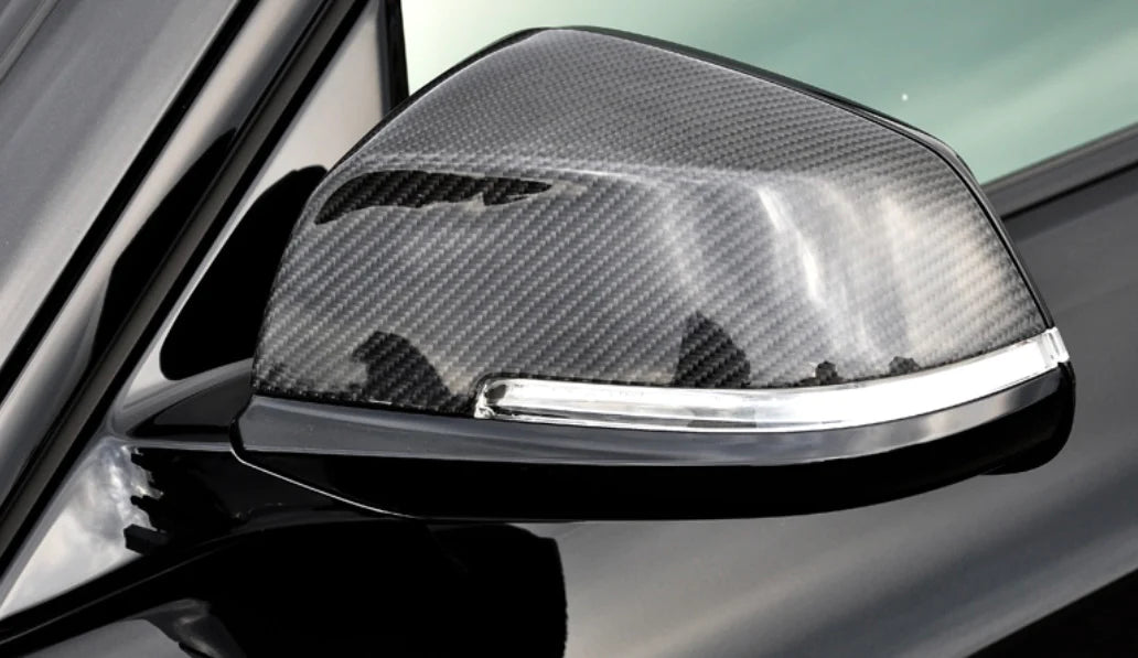 BMW Carbon Fiber Mirror Covers - (NON M F-Series)