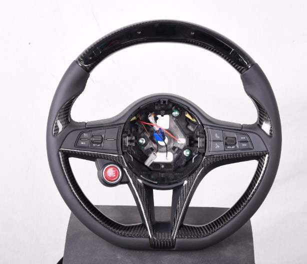 Alfa Romeo Giulia & Stelvio Carbon Fiber Steering Wheel