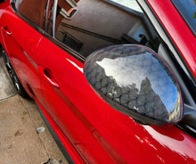 Load image into Gallery viewer, Alfa Romeo Giulia Carbon Fiber Mirror Caps
