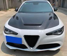 Load image into Gallery viewer, Alfa Romeo Giulia Carbon Fiber Hood
