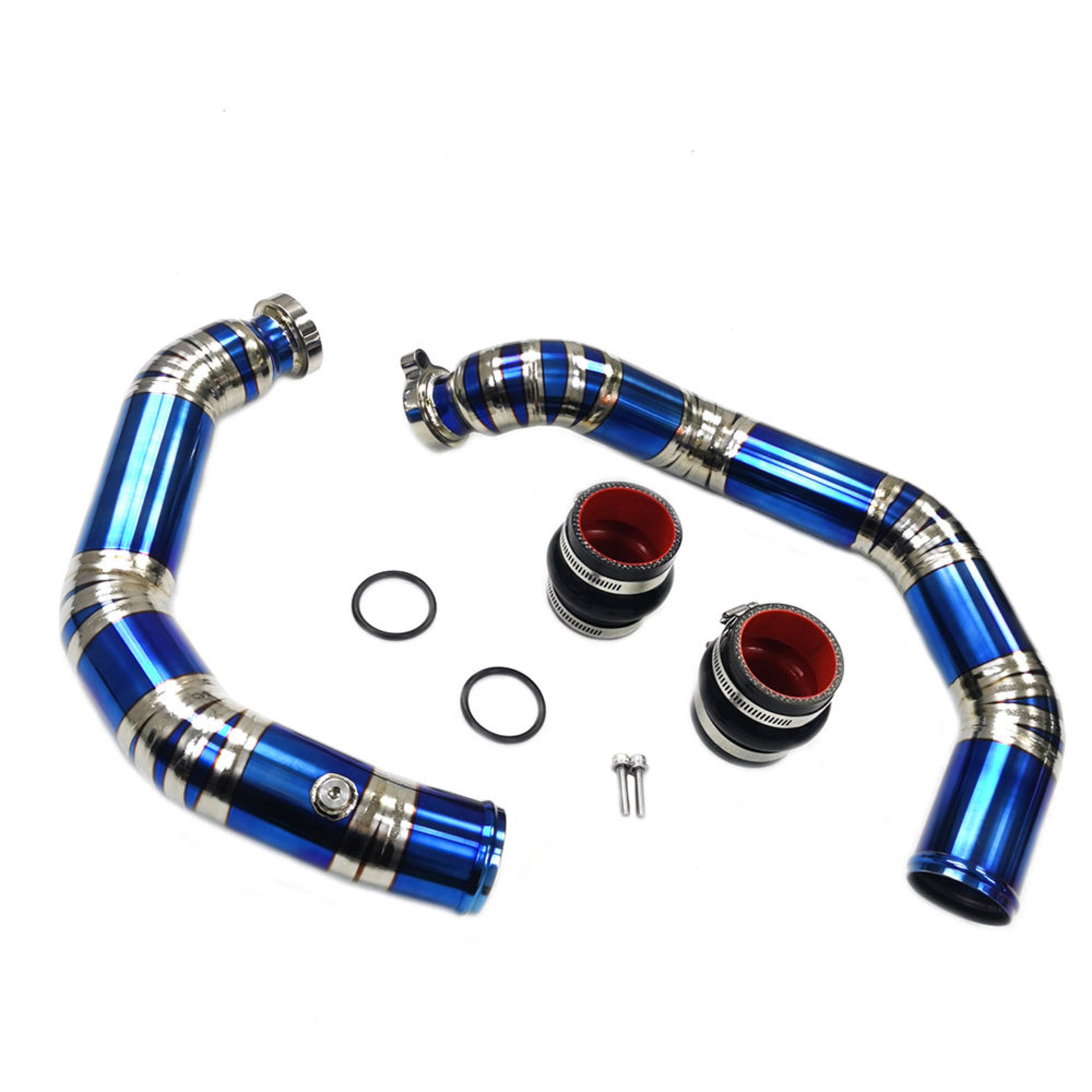 BMW S55 Titanium Charge pipes & J Pipe - F80 M3 / F82/83 M4 / F87 M2
