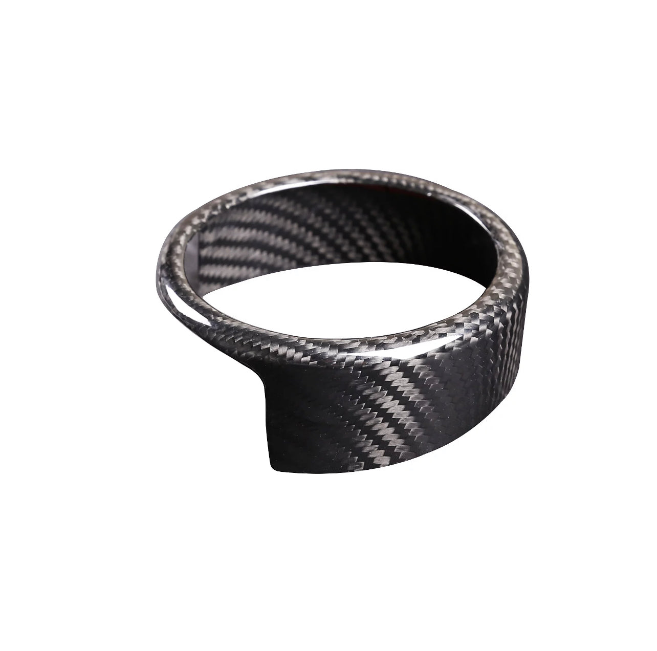 Alfa Romeo Giulia & Stelvio Carbon Fiber Front Emblem Trim
