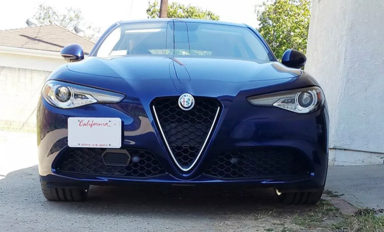 Alfa Romeo Giulia & Stelvio Front License Plate Mount