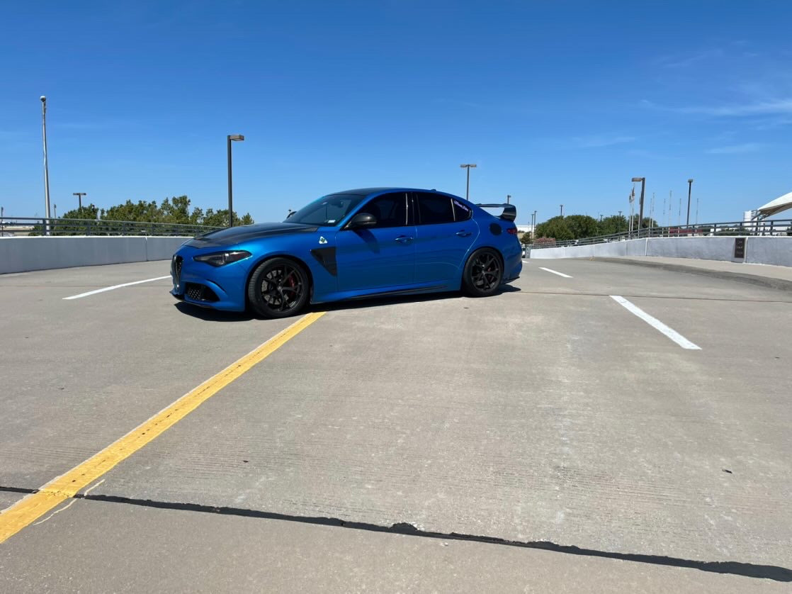 Alfa Romeo Giulia Carbon Fiber GTAm Style Wing