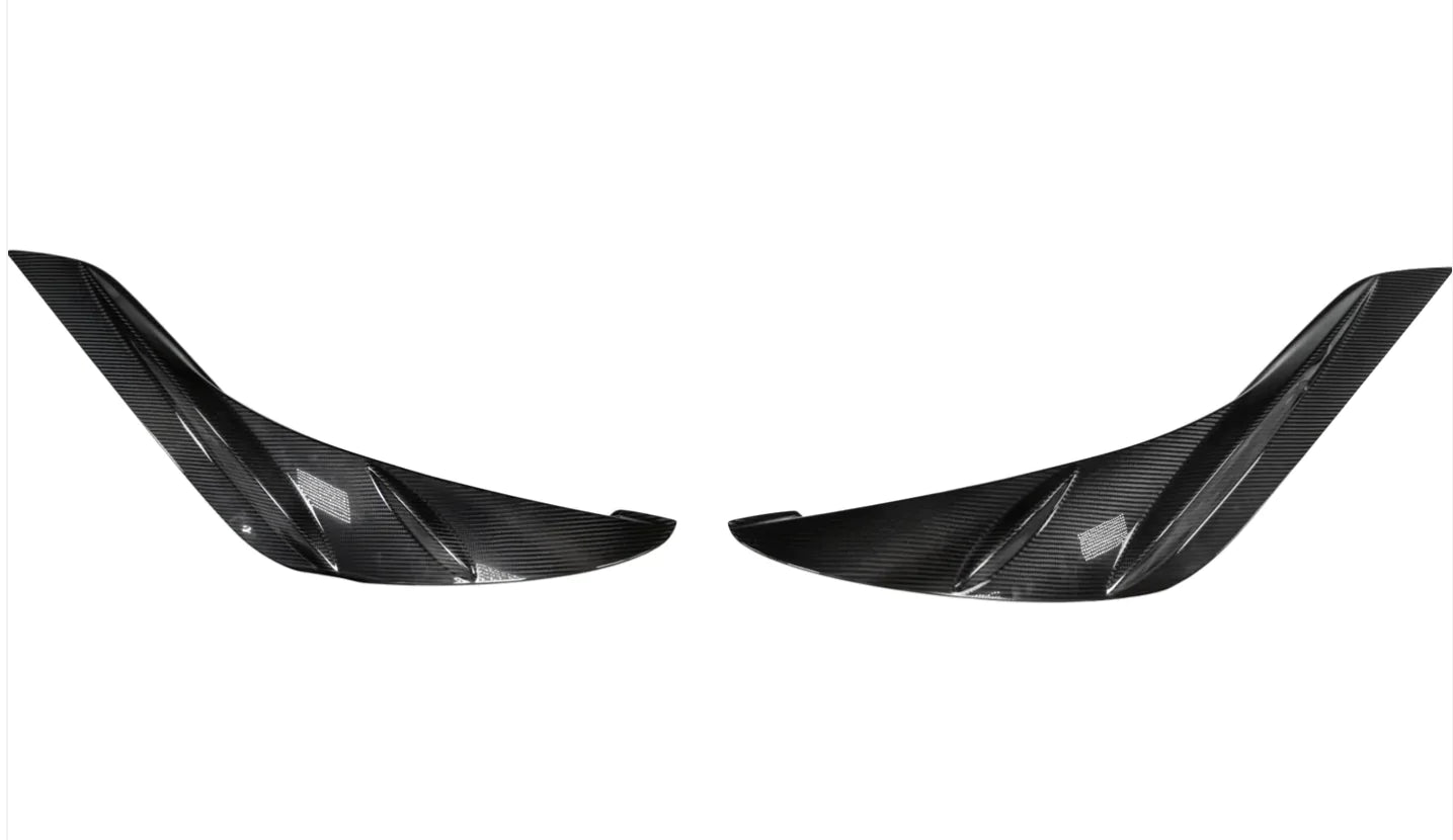 MK5 Supra V2 Style Carbon Fiber Door Panels - A90 / A91